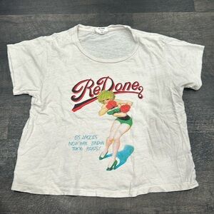 Re/Done graphic tee womens